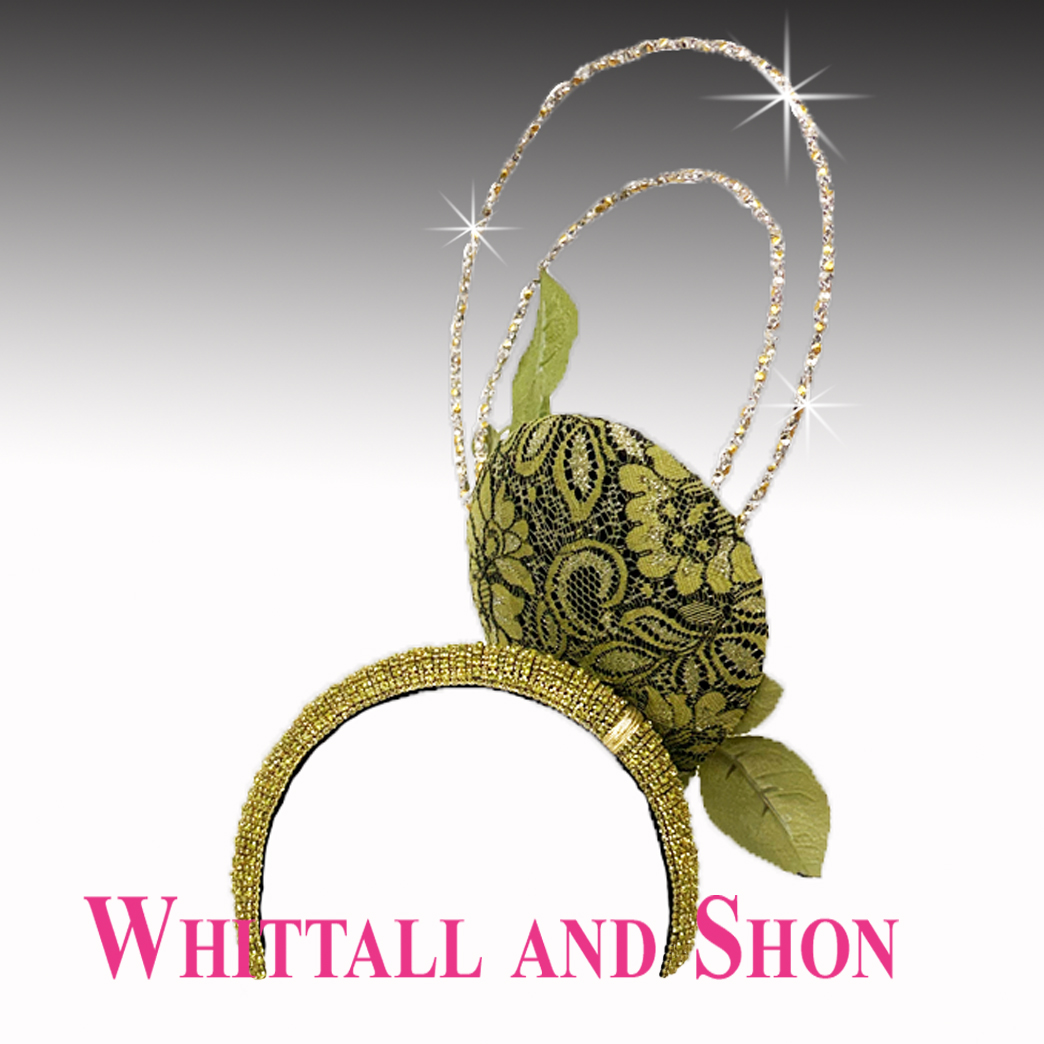 FA3496 Mint Julep Headband Fascinator - Image 3