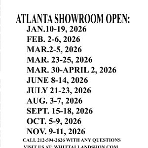ATLANTA SHOW DATES 2026