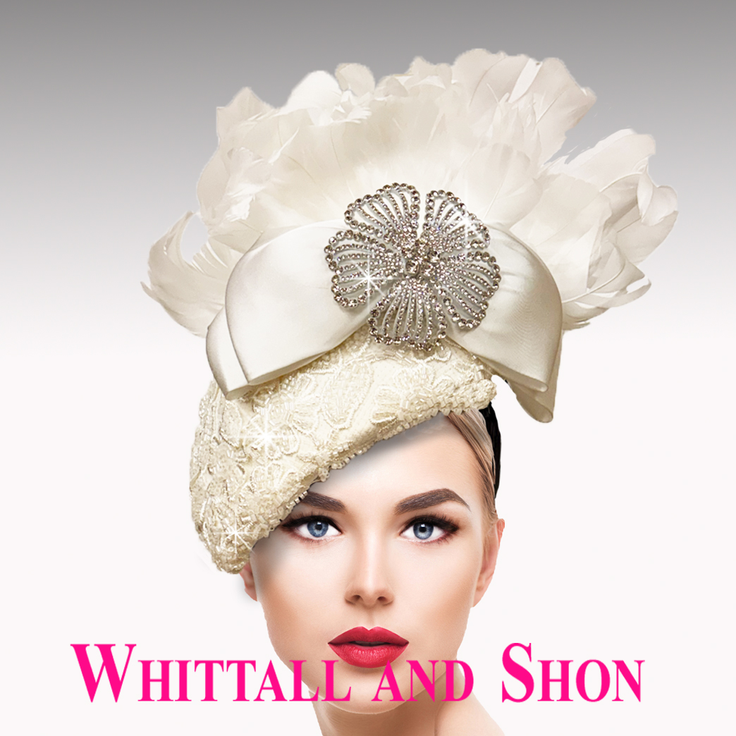 FA3540 Flamingo Feather Fascinator