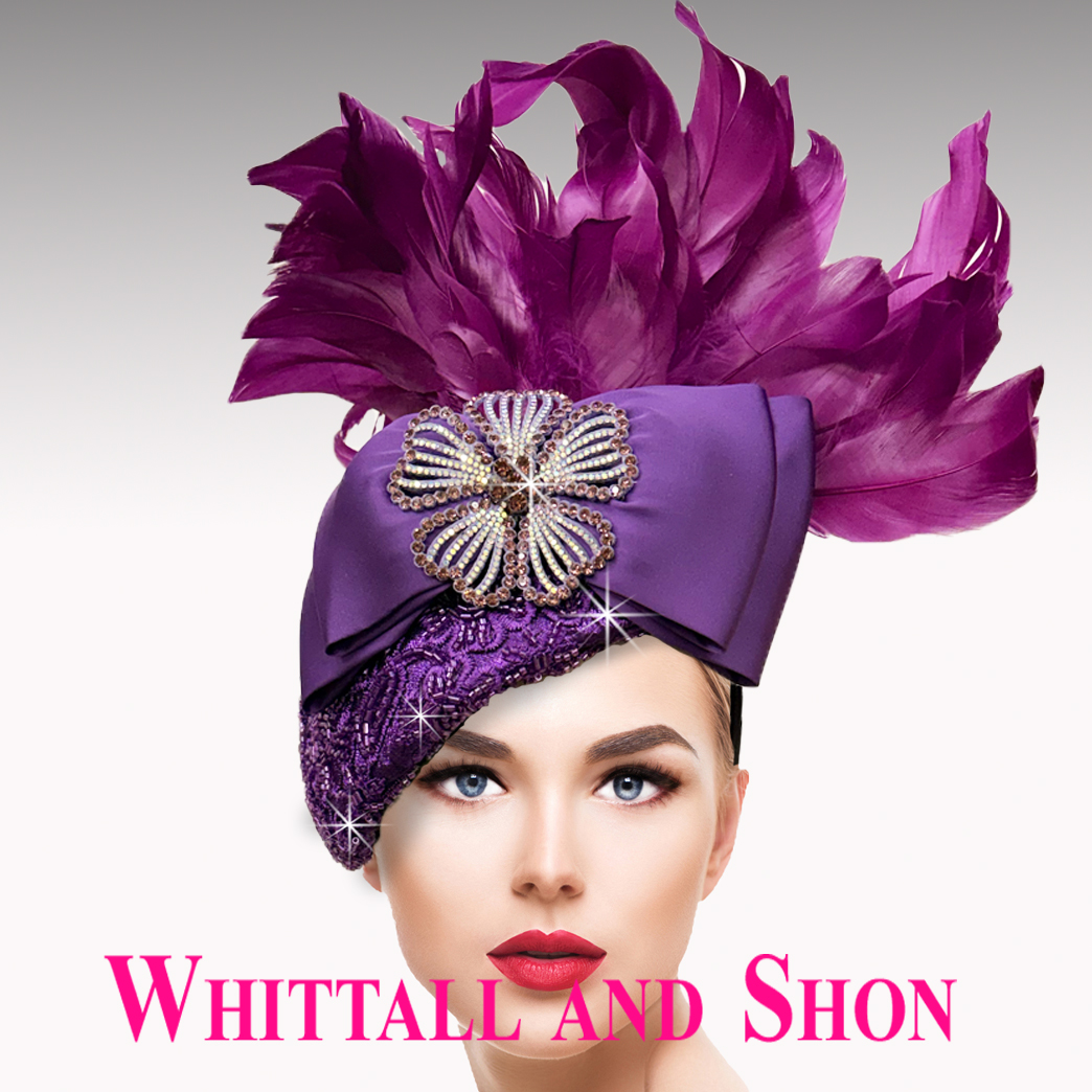 FA3540 Flamingo Feather Fascinator - Image 7
