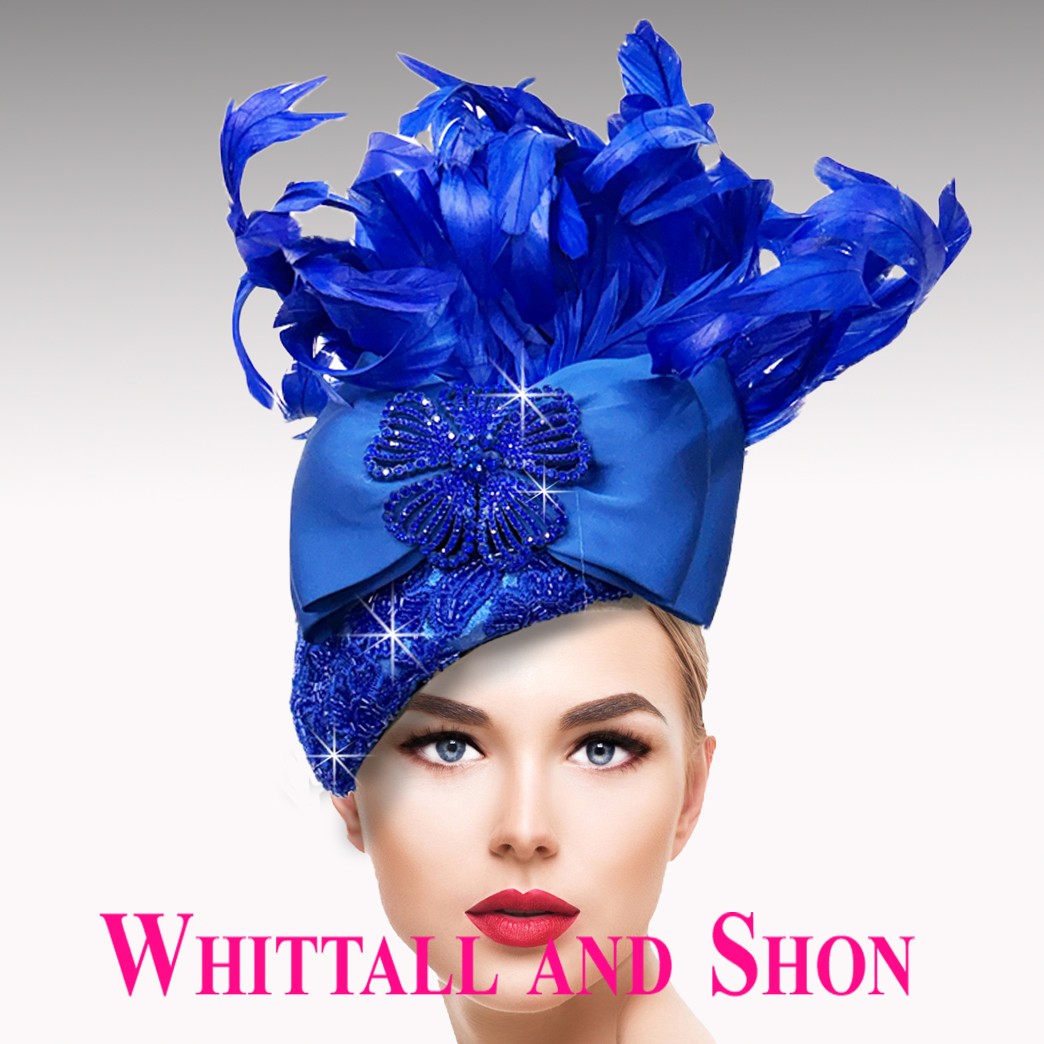 FA3540 Flamingo Feather Fascinator - Image 8